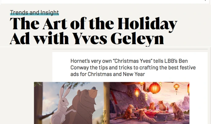 THE ART OF THE HOLIDAY AD